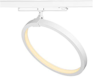 SLV 3 Phasen System Leuchte 3~ ONE 40 TRACK DALI/LED 3-Phasen-Strahler, Spot, Decken-Strahler, Decken-Leuchte, Schienensystem, Innen-Beleuchtung / 3000K 15.2W 650lm weiß dimmbar 1004770