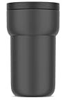 Mepal, Taza de viaje, Taza de café y té para llevar, Taza térmica hermética y a prueba de fugas, Mantiene tu bebida caliente hasta 30 minutos, 275 ml, Nordic black