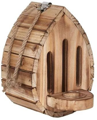 Maison papillon résistante aux intempéries à suspendre Habitat de jardin en bois pour attirer la faune. Jardin Papillons suspendus Distributeur de nourriture Habitat de vie