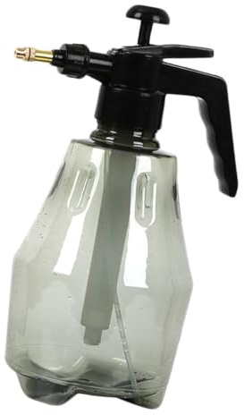 MAGICLULU Annaffiatoio a Pressione 1,5l Flacone Spray per Annaffiare Fiori e Piante, Spruzzatore D'acqua in Plastica Compatto e Leggero, per Giardinaggio e Pulizie Domestiche