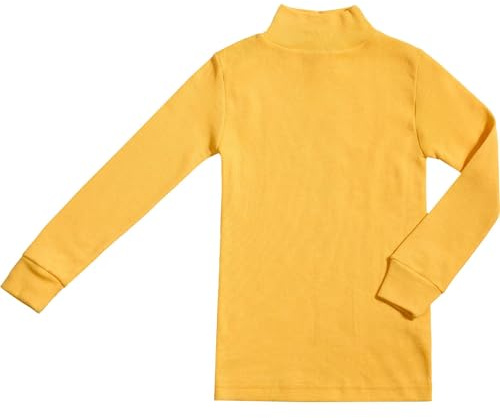 PUNT NOU 7000 - Camiseta SEMICISNE NIÑOS Niñas Color: Amarillo Talla: 8 años
