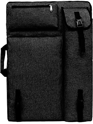 A3 Zeichentasche Wasserdichte Transporttasche Zeichenbrett Rucksack Zeichenplatten Tragetasche Skizzieren Malen Tasche Multifunktions Künstlermappe Organizer Malereitasche Skizzenbücher Art Bag