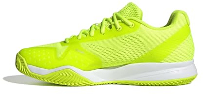 adidas Men's Courtflash Speed 2 Mens Tennis Shoes, Lucid Lemon/core Black/FTWR White, 10 UK
