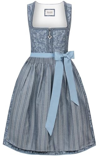 Stockerpoint Damen Dirndl Diana I Größe 32-48 I Bequemes Trachtenkleid mit Schürze & liebevollen Details I Bequem & pflegeleicht I Perfekt für Trachten & Festlichkeiten