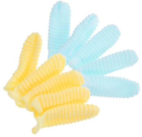 Levemolo 12stücke Fingerzahnbürste Für Hunde Und Katzen Waschbare Zahnbürsten Mit Fingerdesign Präzise Für Kleine Hunde Und Welpen Aus Polyestermaterial Für Haltbarkeit Und Einfache