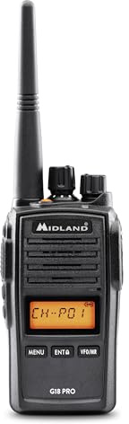 Midland G18 Pro NC G-Series, C1145.04, Schwarz