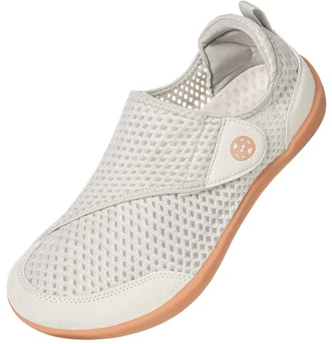 Zapatillas Diabéticos Mujer Extra Anchas Verano | Respirable,ligera,Antideslizantes,zapatos especial,Ajustables,Cómoda caminar,para ancianos
