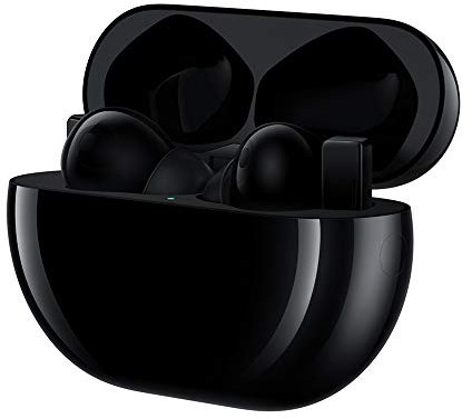 HUAWEI FreeBuds Pro, True Wireless Bluetooth Kopfhörer mit intelligenter Geräuschunterdrückung (Dynamic Noise Cancellation), Kabellose Schnellladung, Carbon Black