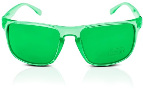 ARTZT Farbbrille für Neuroathletiktraining | Sportbrille Herren & Damen | Farbtherapiebrille für Augentraining | Sportsonnenbrille mit UV400 Schutz | Laufbrille | Fahrradbrille | Sport Sunglasses