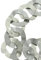 Kette Regenablauf Verschönerung Abtropffläche oder Ausgießer für Drachen Ornament (kleine Kette aus Aluminium/Weiß - Grau)