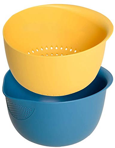 SameeHome Colino e setaccio da cucina per ginkgo – Quinoa e piccoli chicchi – Ammollo, lavare e scolare