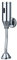 Urinal Druckspüler Automatik Sensor Urinal Armatur Infrarot Toilette Spüler,für Männer WC im Bad wc,5 * 5 * 33.5cm