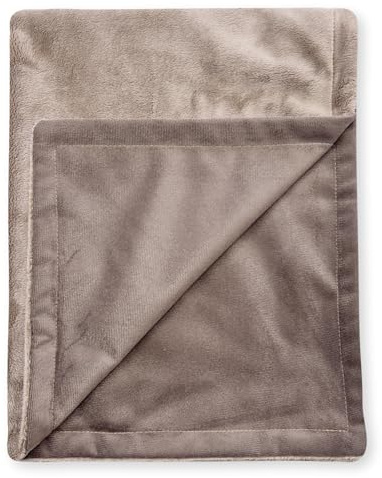 4 l textil hundfilt fluffig för små hundar och katter kattfilt hundfilt för resor gosig filt hund katter gosig filt hundfilt soffa skydd tvättbar brun 100 x 70