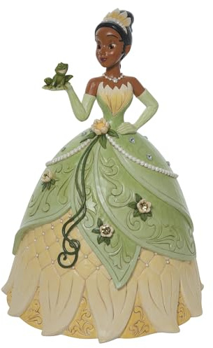 Enesco Disney Traditions by Jim Shore Princess and The Frog Deluxe Princess Tiana Figurine, 15 Inch, Multicolor