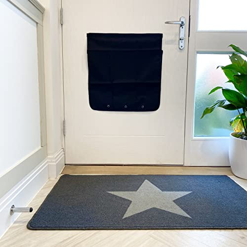 REPEAK Dog Proof Letter Catcher Bag for Letterbox – Large Mail Catcher (53 × 50 cm), No Screws Adhesive Letterbox Bag
