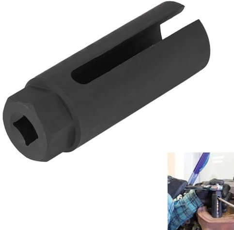 Oxygen Sensor Socket Set Wrench Remover Tool, 22mm 1/2 Drive Oxygen Sensor Offset Removal Socket