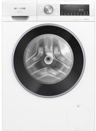 Siemens - Lavadora de carga frontal, 10 kg, iQ500, smartFinish, antiManchas, Blanco, WG54G2Z1ES