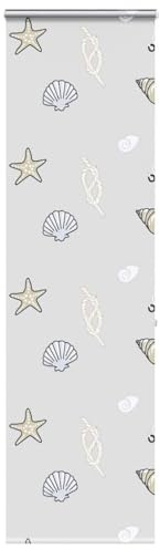 Mokuyary Tenda a rullo per doccia con cassetta, 60 x 240 cm, larghezza tessuto 56 cm, per vasca da bagno e doccia, tenda da doccia, formato A4