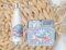 wolga-kreativ Personalisiertes Set Mepal Brotdose blau und Trinkflasche Meerjungfrau Muschel für Jungen und Mädchen - Bento Lunchbox mit Fächern und Unterteilung Geschenk Schule Kindergarten