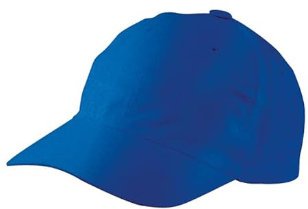EXNER Base-Cap, Cappy, Golf-Cap, 6-Panel, für Gastronomie, Sport, Golf, Reiten, Freizeit, Arbeit, Baumwoll-Mischgewebe, Farbe royal Blue