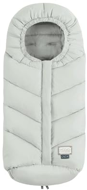 Nuvita 9920 Ovetto One+ | Sacco universale per passeggini e seggiolini auto | Protezione da 0 a 6 mesi (80cm)| Protezione fino a -18°C e Impermeabilità anti vento | Ghiaccio