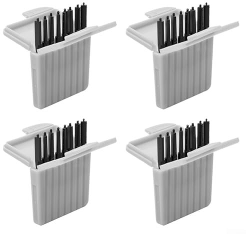 32 protectores de cera para audífonos, filtros de audífonos para Phonak para audífonos Cerustop, receptor de cerumen con cepillo de limpieza, filtros de repuesto