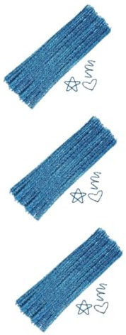NUOBESTY 300pcs Twisted Sticks Craft Cleaners DIY Arts Crafts Pipe Cleaners for Creative Projects Decorative Making Material