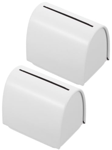 SUPVOX Leaf Razor Case Holder Iron White Portable Blade Protector for Men Travel and On-the-go Grooming