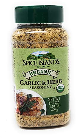 Spice Islands Organic Garlic & Herb Seasoning 17.6oz