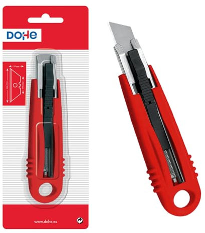 Dohe Taglierina di Sicurezza, Plastica e Metallo, 18 mm, Nero