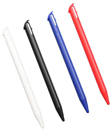 Xahpower Touchscreen Stift, 4 Stücke Ersatz Stylus Pen Kompatibel mit Nintendo New 3DS XL, Multi Color 4 in 1 Combo Touch Styli Stift Set