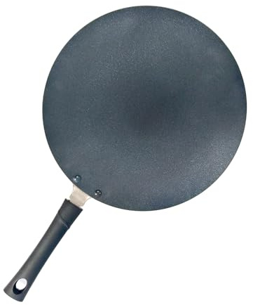 DBY Roti Pan Nonstick Chapati Tawa Roti Tava Paratha Aluminium Chapati Dosa Tawa Griddle Cooking Utensil Cookware Crepe Pancake Uttapm Skillet Omelte (275MM)