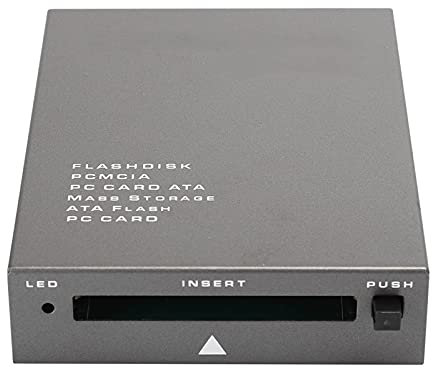 VBESTLIFE Adattatore per Lettore di Schede di Memoria Flash da USB 2.0 a PC ATA per Computer PC, PCMCIA per Schede ATA PC Supportate, Supporto per la Lettura di Schede di Memoria da 20 MB a 20 G