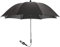 Baby Pram Umbrella, Wheelchair Pushchair Baby Stroller Parasol Rain Sun Canopy Stretchable Pram Stroller Umbrella Holder Clip Clamp,Black,75cm,Serene16