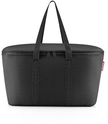 reisenthel Coolerbag Mesh Black – Sac Isotherme en Tissu Polyester de qualité supérieure – Idéal pour Le Pique-Nique, Le Shopping et Les déplacements