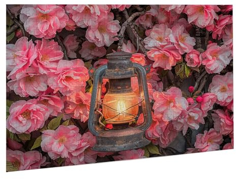 Jigsaw Pussel, 1 000 bitar klassiska pussel, Intelligens avslappnande pussellampa, Mmöjligt Svårt hårda pussel utmanande vuxna pussel familjespel, present kärlek vän blomma K0F-443