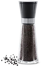 Rosendahl Pfeffermühle H20.5 cm Grand Cru Gewürzmühle klassisch, schwarz