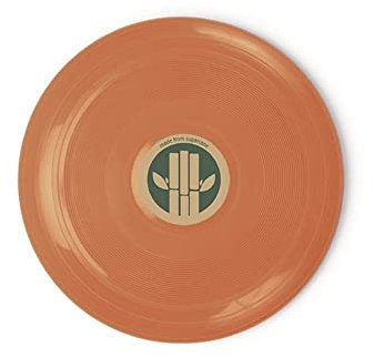 Dantoy 5661 - Frisbee - Frisbeescheibe aus Bio-Plastik - 23cm Durchmesser - orange -hergestellt aus Zuckerrohr