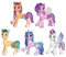 My Little Pony Mane 5 Freundschaftsset, Sammelset mit 5 Ponyfiguren, Geschenk für Kinder ab 3 Jahren