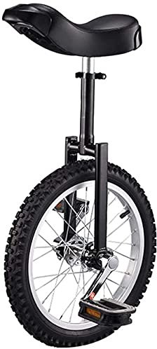 Monociclo para niños adultos Monociclo para adultos Niños Monociclos principiantes Rueda de 16/18 pulgadas, Horquilla de acero al manganeso de alta resistencia, Asiento ajustable, Neumático de mo