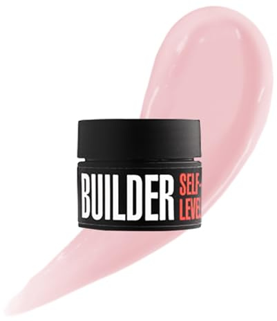 K Professional Aufbaugel für Nägel - Modeling Builder Gel Misty Rose Nail Extension self level UV LED - Nagelverlängerung Gelnägel Modellierung, Stärkung 13 ml
