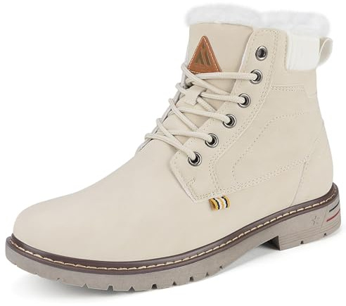 Mishansha Homme Bottes de Neige | Antideslizante, Antidérapant