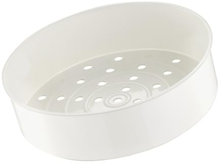 ZJchao Plateau de Cuisson à la Vapeur Universel en Plastique pour Cuiseurs à Riz, Accessoire de Cuisine Compatible pour une Cuisson à la Vapeur Saine, Grille d'insertion Facile à Nettoyer (4L)