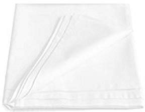 Betttuch ohne Gummizug Bettlaken glatt Haustuch Marke 150 x 260 cm Weiss