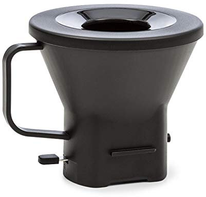 Klarstein Grande Gusto Soporte de filtro de café con tapadera - Recambio, Palanca de cierre, Material: Polipropileno, Sin BPA, Negro