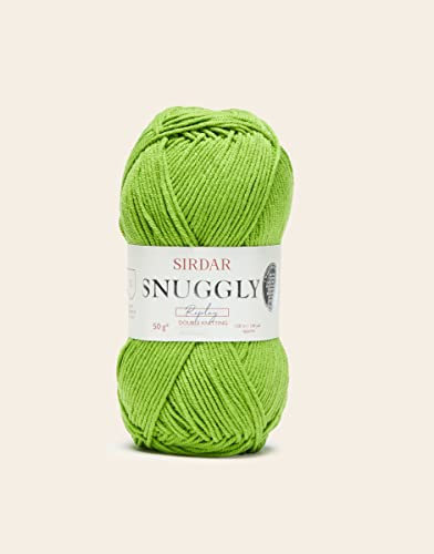 Sirdar Snuggly Replay, DK Double Knitting, Hide-Out Green (130), 50g (F029-0130)