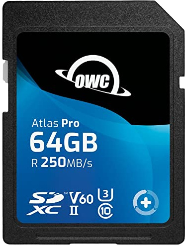 OWC Atlas Pro 64 GB SDXC UHS-II V60 Medienkarte
