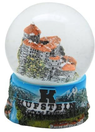 Souvenir - Palla di neve Kufstein Fortezza | Kufsteiner Land | Austria Viaggi | B: 65 mm x 85 mm / sfera agitata | pensierino | 30072