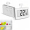 Jinpojun 2 Pezzi Termometro Digitale del Frigorifero, Mini LCD Digitale Termometro, Termometro Freeze con Gancio, Ideale per la Casa, Ristoranti, Caffè, Bar