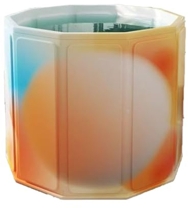 Vasca da bagno pieghevole – Idea per vasca da bagno, resistente vasca per acqua calda compatta | Design a secchiello per ammollo, vasca da bagno pieghevole per adulti per piccoli bagni